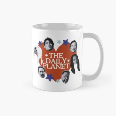 Daily Planet Heart Mug