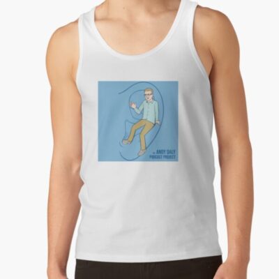 The Andy Daly Podcast Project Logo Tank Top
