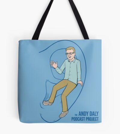 The Andy Daly Podcast Project Logo Tote Bag
