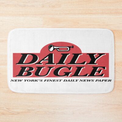 Daily Bugle Bath Mat