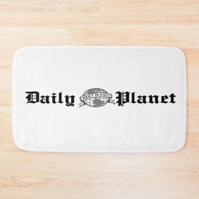 Daily Planet Bath Mat