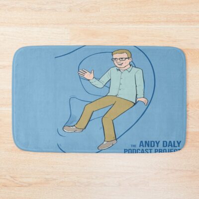 The Andy Daly Podcast Project Logo Bath Mat