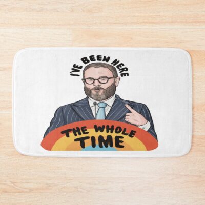 I Ve Been Here The Whole Time Sam Reich Game Changer Bath Mat