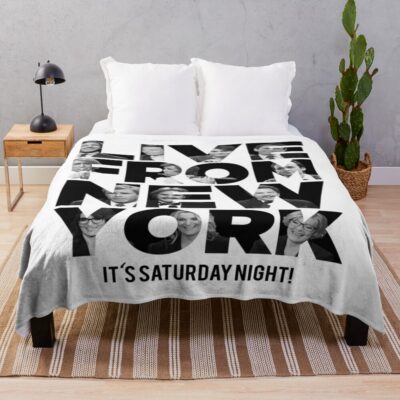 Live From New York It S Saturday Night Saturday Night Live Throw Blanket