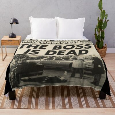 Newyorknewsstyle Throw Blanket