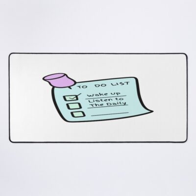 To Do Wake Up And Listen To The Daily Nyt Mouse Pad