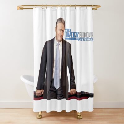 The Daily Show With Jon Stewart Shower Curtain