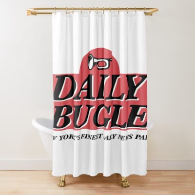 Daily Bugle Shower Curtain