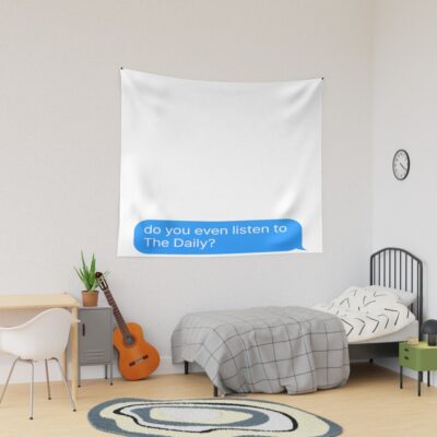 The Daily Podcast Fan Merch Tapestry