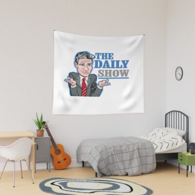 The Daily Show Art Version Tapestry