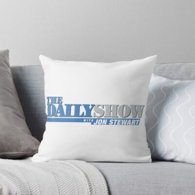 The Daily Show With Jon Stewart Throw Pillow
