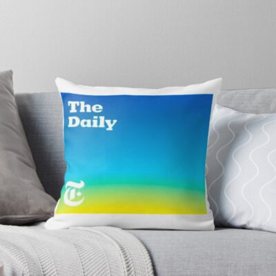 The Daily Ny Times Throw Pillow